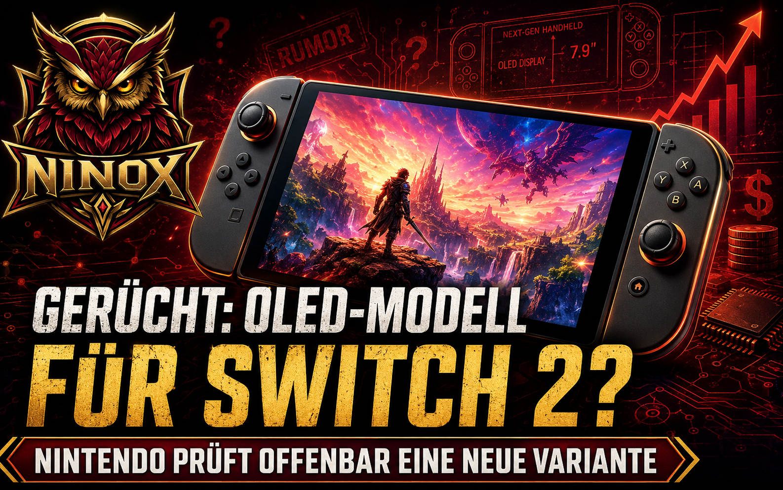 Nintendo plant scheinbar eine Switch 2 mit OLED-Display