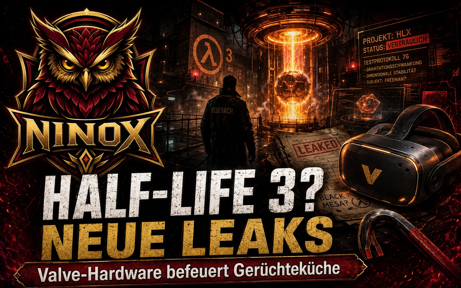 Half-Life 3 & Valve-Hardware: Neue Leaks befeuern die Gerüchteküche